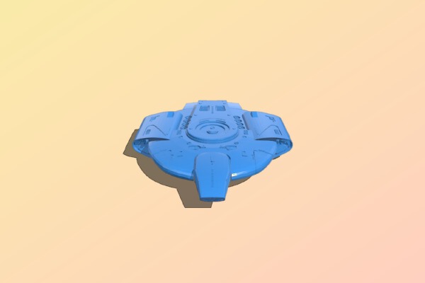 Star Trek - Deep Space Nine USS Defiant | 3d print model