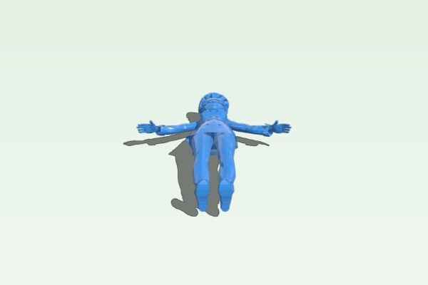 Woman cook | 3d print model