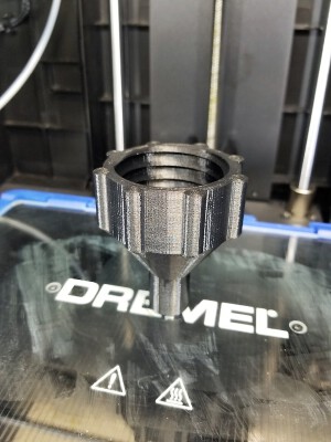 Complete gas can cap NUT, NOZZLE, PLUG set | 3d print model