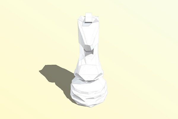 Low Poly Chess | 3d print model