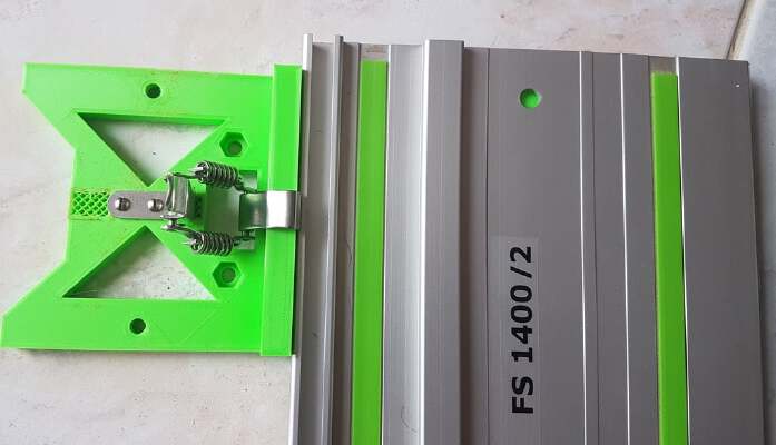 Festool FS-WA square Angle guide 90° track saw fence | 3d print model