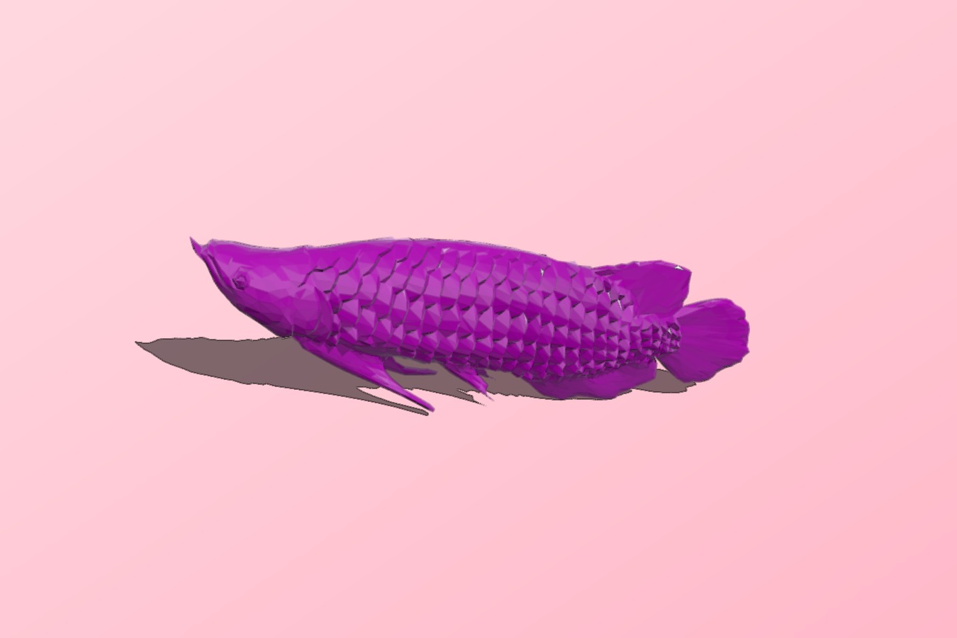 Dragon Fish 3D Model