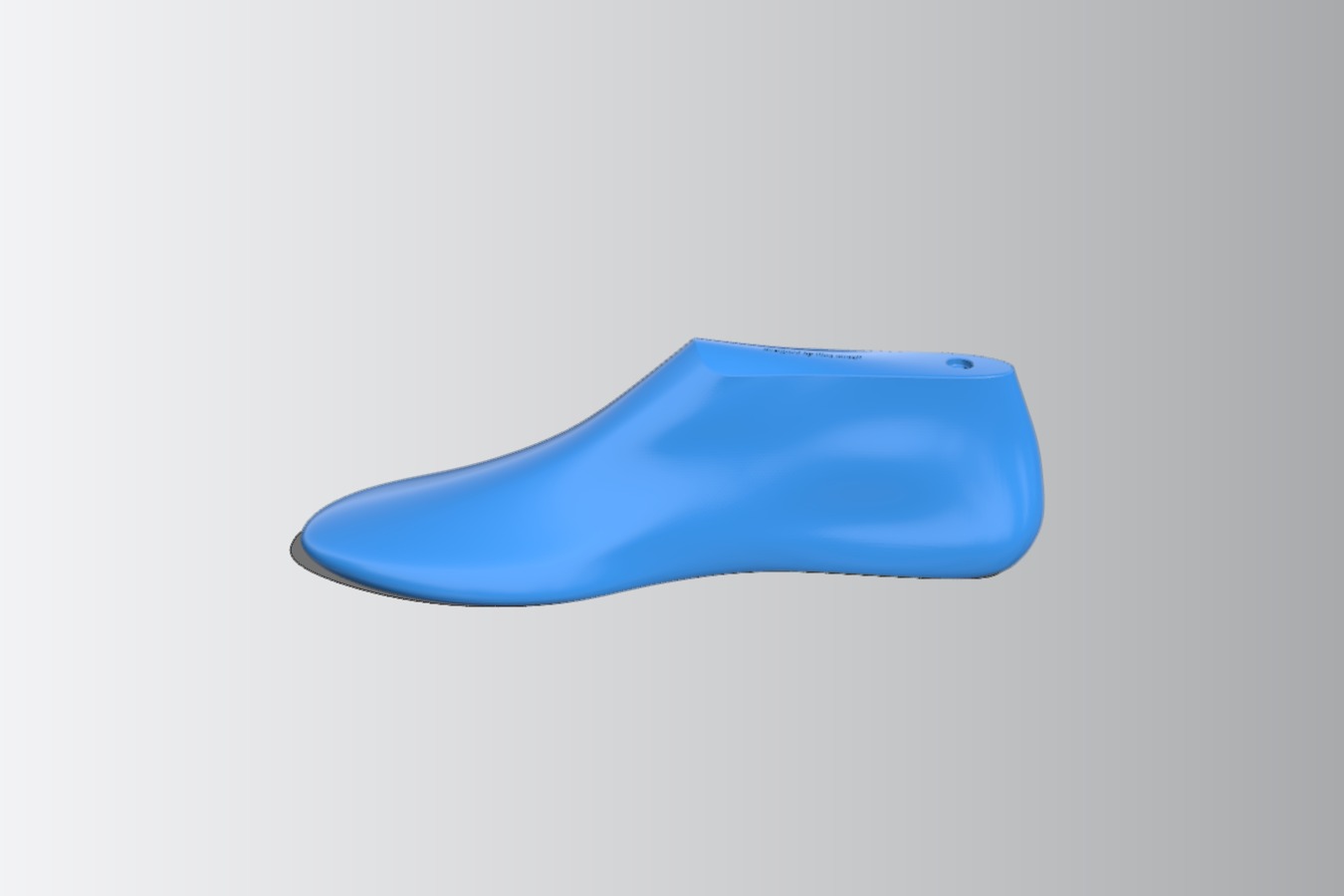footwear last (smooth version)