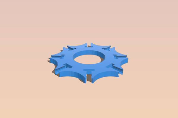 My Customized Pushpin Shuriken | 3d print model