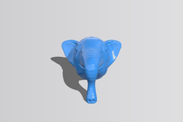 Christmas Elephant (Ornament) | 3d print model