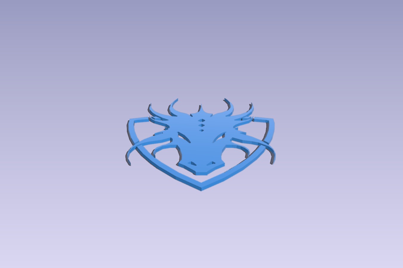 Dragon Shield 2D Artwork