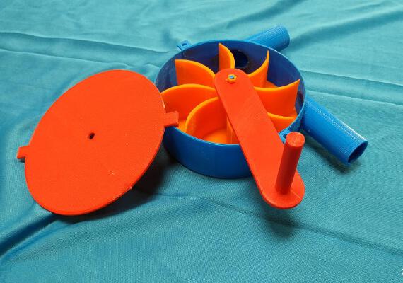 Manual Hand Pump | 3d print model