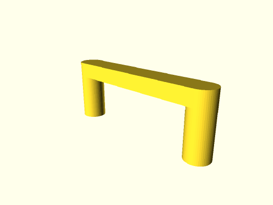 Custom Cabinet Handle | 3d print model