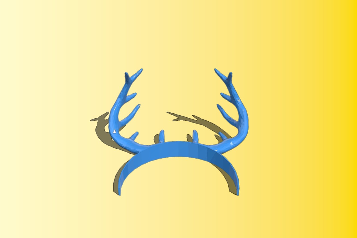 Deer-horn hair pins