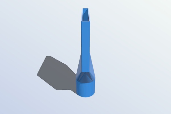 Embout d' aspirateur pour mégots | 3d print model