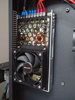 Anycubic Mega X Silent Fan Mod | 3d print model