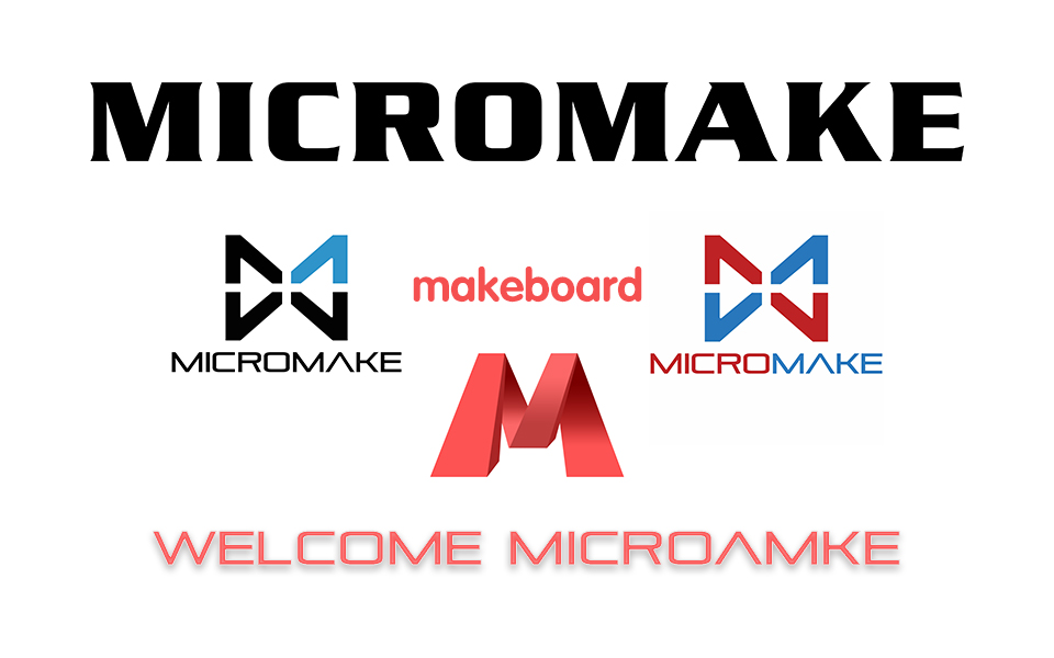 Micromake Kids modular robotic Open Source  Parts