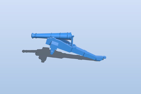1-100 British Soldiers 1805-1815-Pack 3 Artillery | 3d print model
