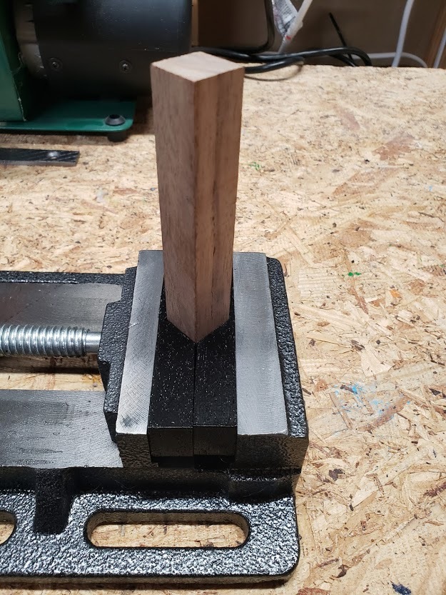 Pen Blank Jig for Drill Press Vise