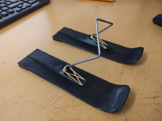 180mm ski for RC planes | 3d print model