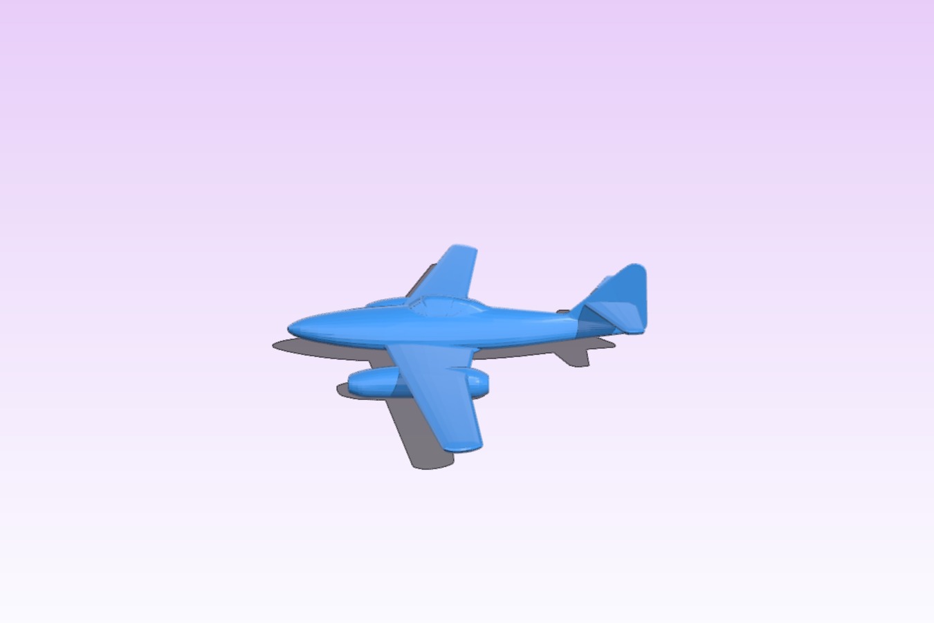 Messerschmitt Me-262 for microarmor