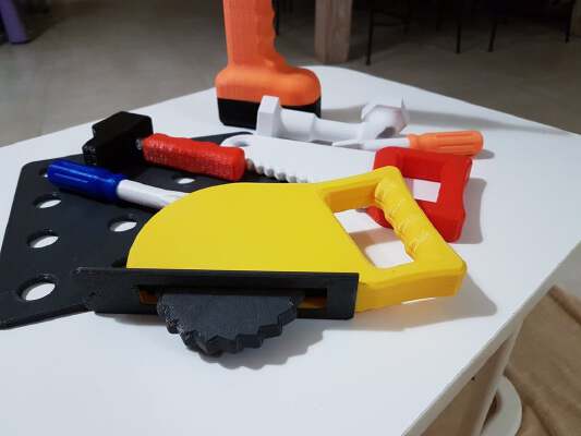 toy tool : Circular saw | 3d print model