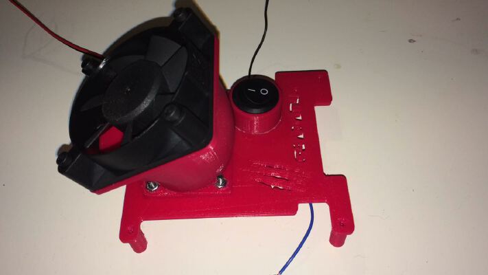 Anet A8 Mainboard Cover with 40 to 60mm fan | 3d print model