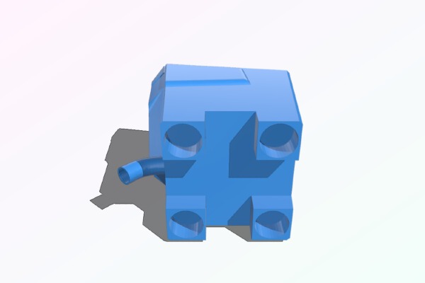 Elephant utensils drainer | 3d print model