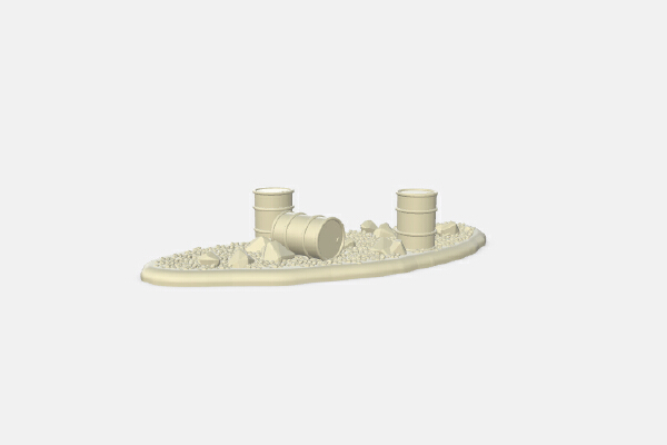 Warhammer Tank Trap | 3d print model