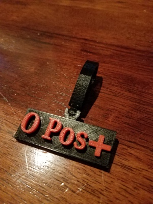 Life Tags | 3d print model