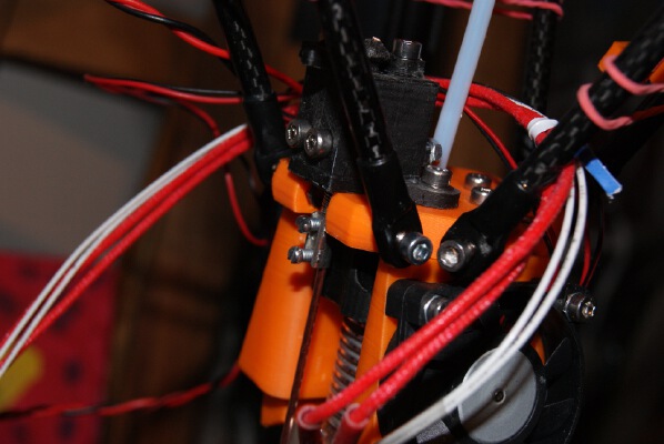 Better z-probe for Kossel Mini & E3D-v6 | 3d print model
