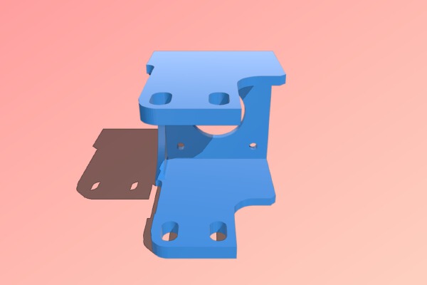 42-40 Stepper motor holder for ender 3 Z axis | 3d print model