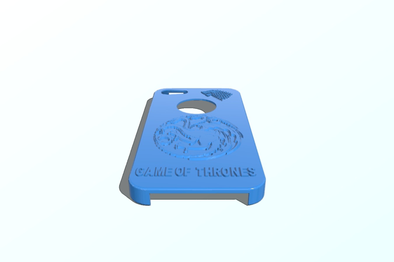 Iphone 5 case Game of Thrones Relieve
