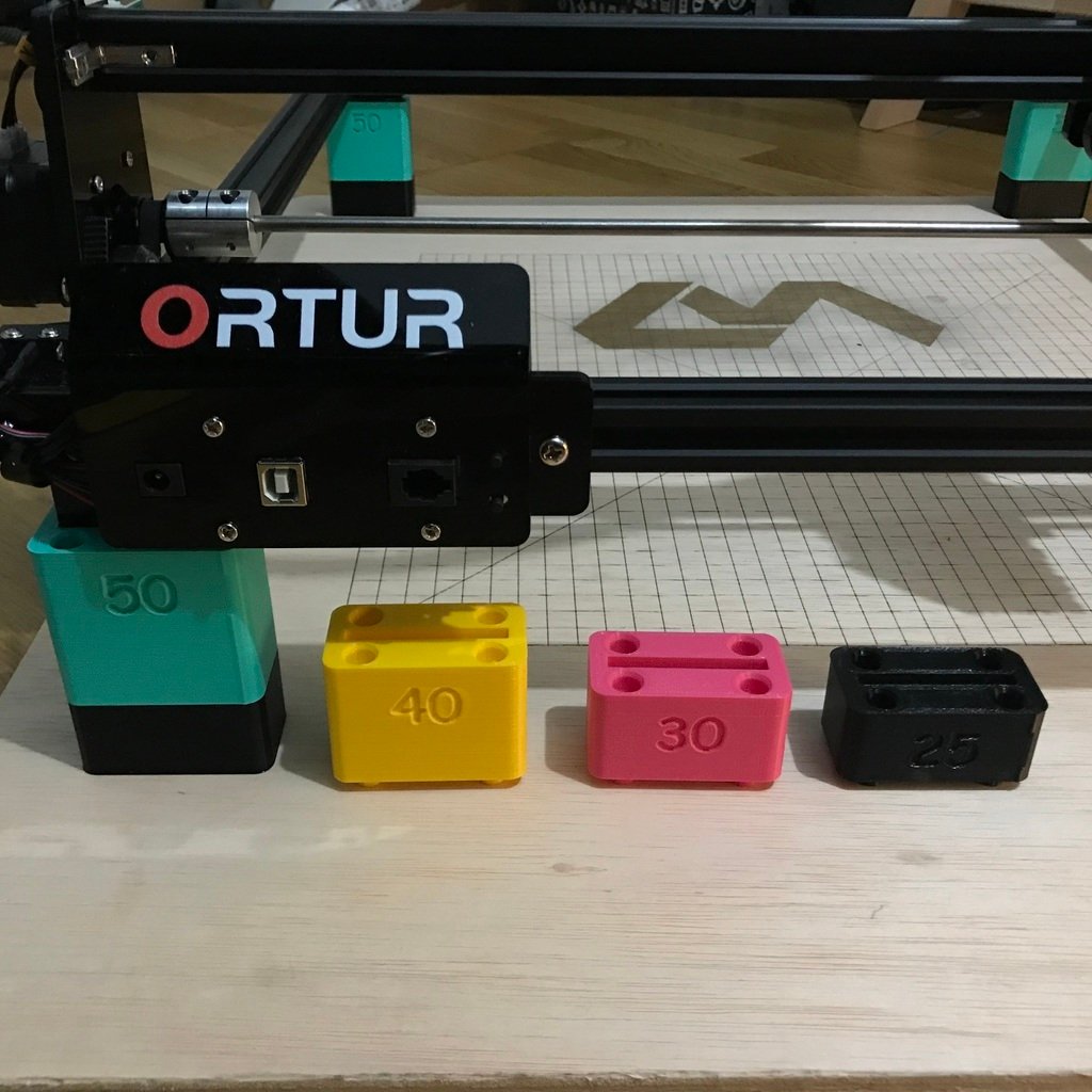 Ortur Laser Master 2 LM2 Height adjustable feet