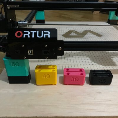 Ortur Laser Master 2 LM2 Height adjustable feet | 3d print model