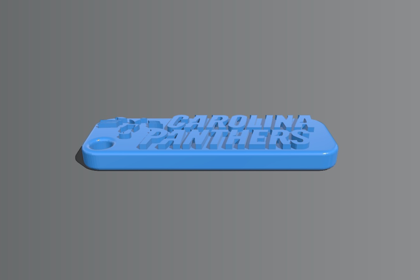 Carolina Panthers Keychain
