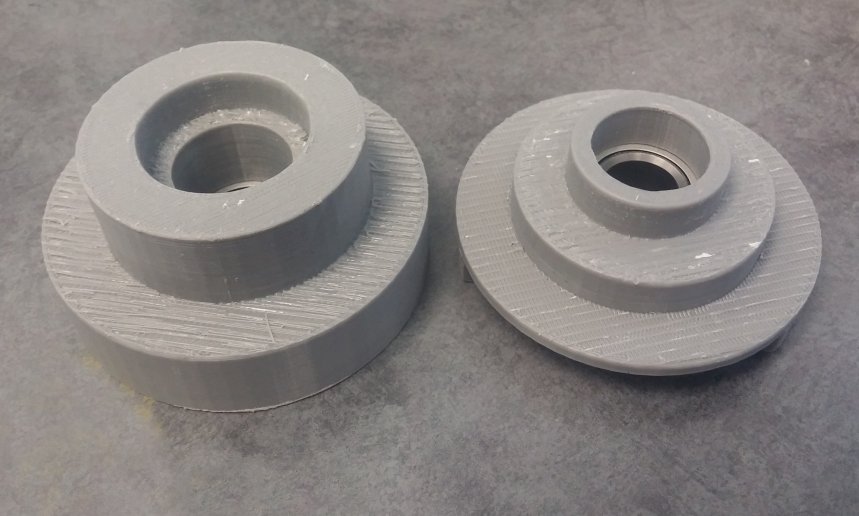 Rep 2 Makerbot Filament Spool Bearing Mount