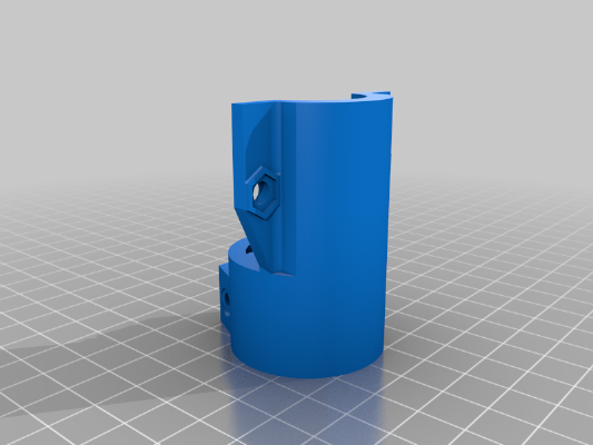 Oculus touch - gun stock 1" PVC pipe edition | 3d print model