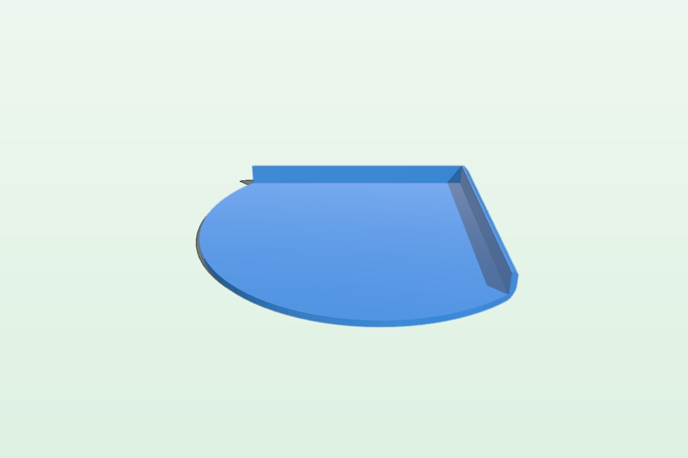 Glass top corner protector