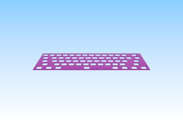 Keyboard Plate | 3d print model