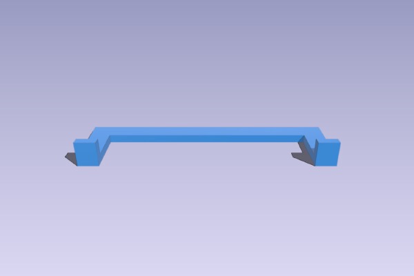 Bracket for Active Cooling Fan Duct by thruit00 | 3d print model