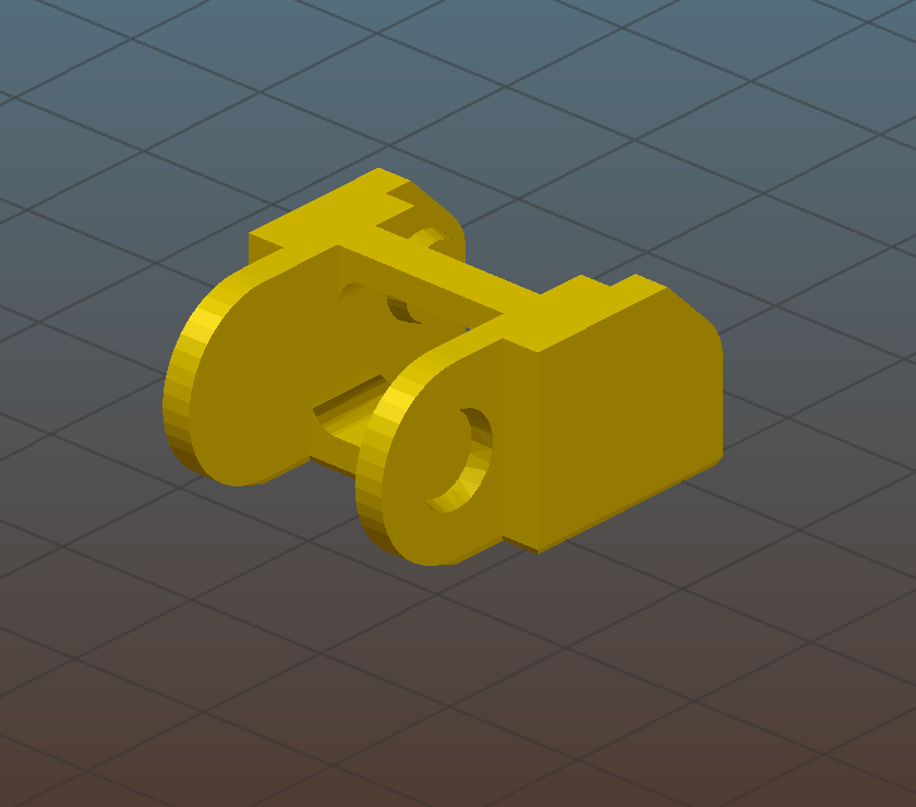 Fix for Anet A8 Y-axis Cable Chain v2 STL files to work with Slic3r