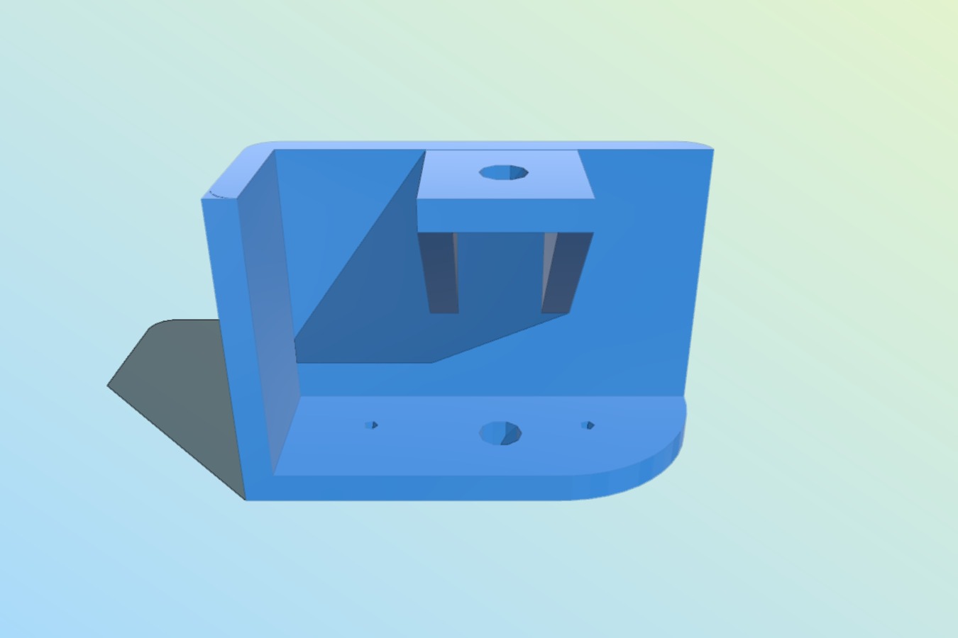MendelMax Feet, Integrated Floorboard