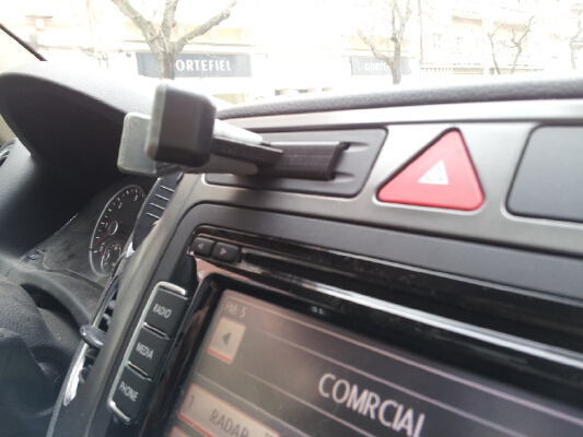 VW Tiguan Card Holder for Phone adapter | 3d print model