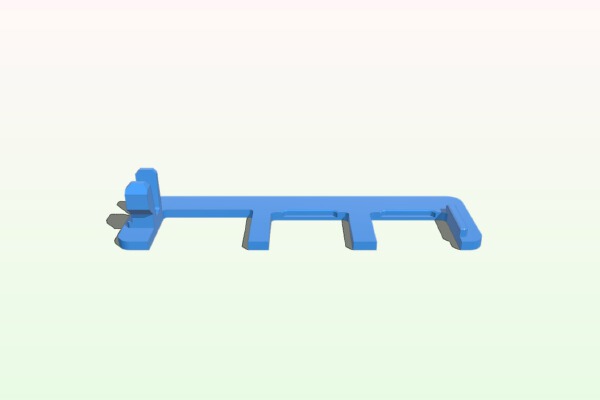 Ender 3 Raspberry Pi 3 Mounting Case, No Hardware | 3d print model