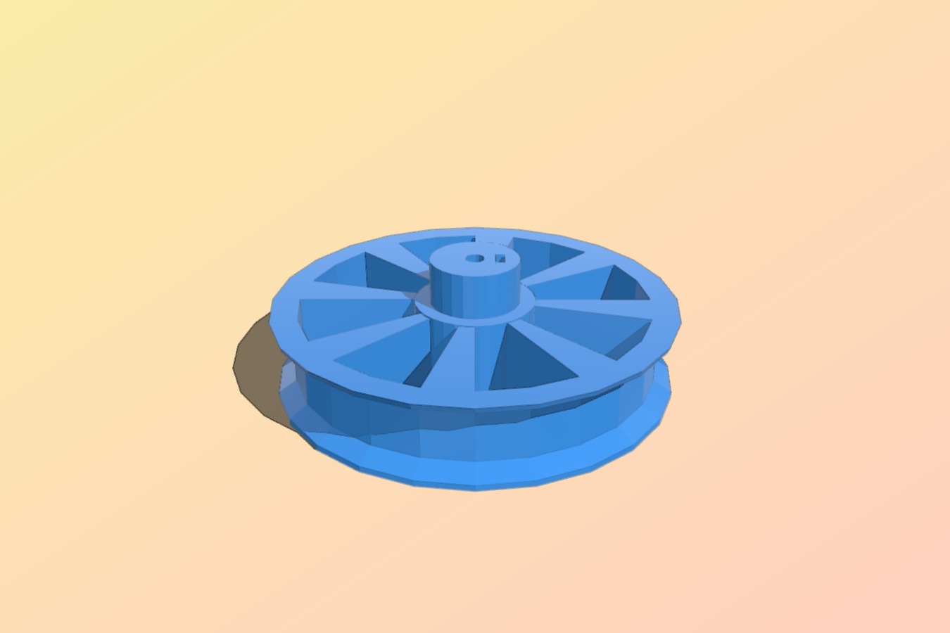 Remixed Turntable Pulley