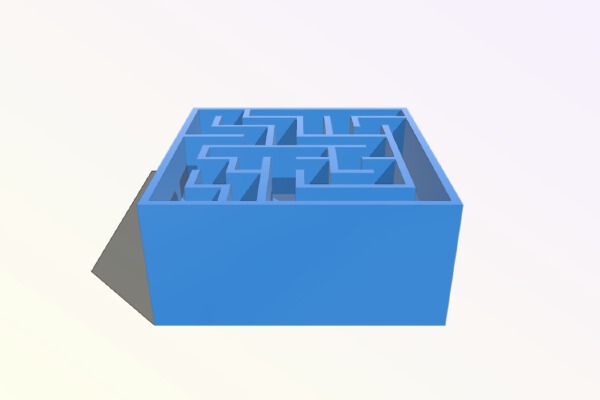 Double Sided Maze | 3d print model