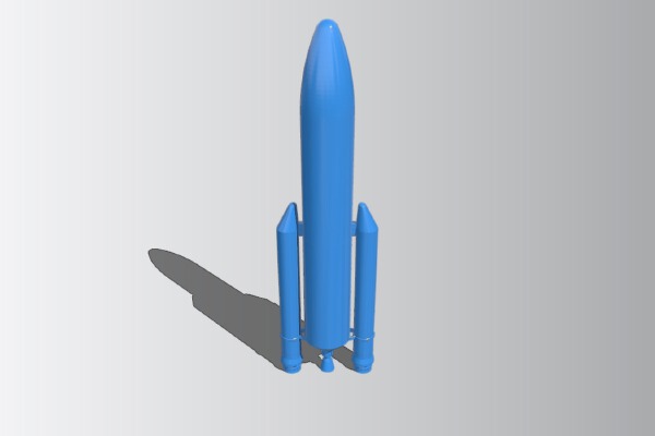 Ariane 5 Rocket | 3d print model
