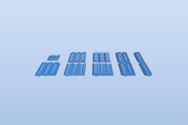 Rolling Storage Box - Just the Bits | 3d print model