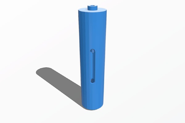 AAA-Battery DC-Poweradapter | 3d print model