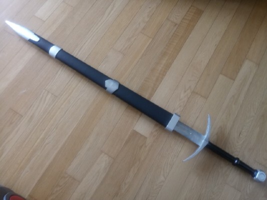 dark souls bastard sword +sheath (complete) | 3d print model