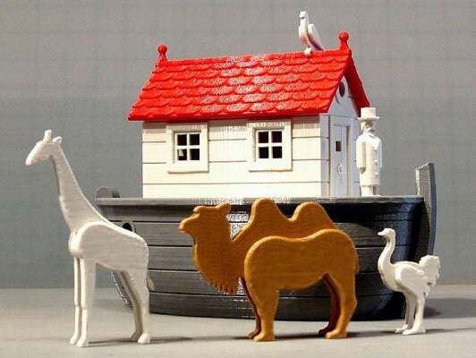 A Toy Noah's Ark | 3d print model