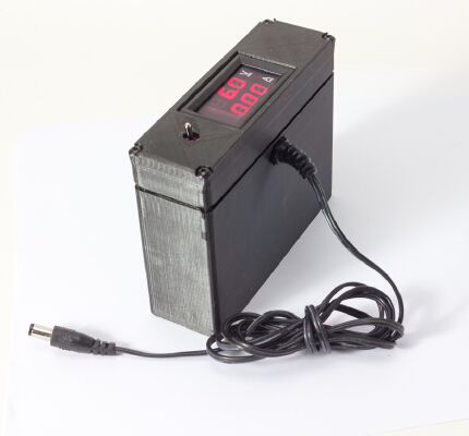 Fatshark_Skyzone FPV goggles lead battery box with volt & ammeter V1 | 3d print model