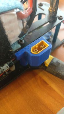 XT60 Mount for ZMR250 | 3d print model