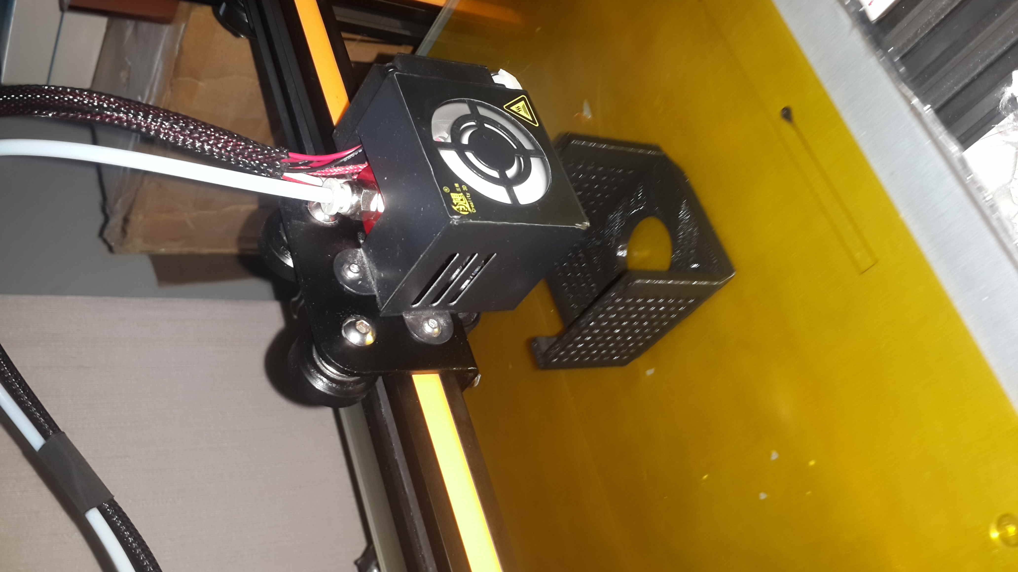 CR-10 Z axis stepper & damper clamp with alignment